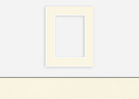 Custom Border Standard Mat 038: #C1000 (Pompano White)