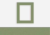 Custom Border Standard Mat 139: #C1001 (Moss Point Green)