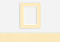 Custom Border Standard Mat 048: #C1009 (Light Jonquil)