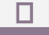 Custom Border Standard Mat 223: #C1015 (Gray Violet)