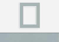 Custom Border Standard Mat 180: #C1024 (Dusty Blue)