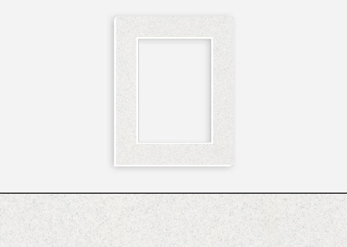 Custom Border Standard Mat 277: #C1027 (Silver Gray)