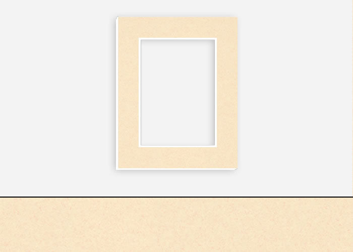 Custom Border Standard Mat 049: #C1029 (Wheat)