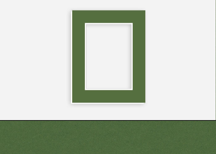 Custom Border Standard Mat 141: #C1045 (Grass Green)