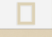 Custom Border Standard Mat 064: #C1051 (Olde Tan)