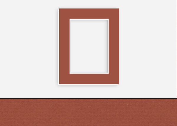 Custom Border Standard Mat 246: #C1057 (Redwood) – Nation's Largest ...