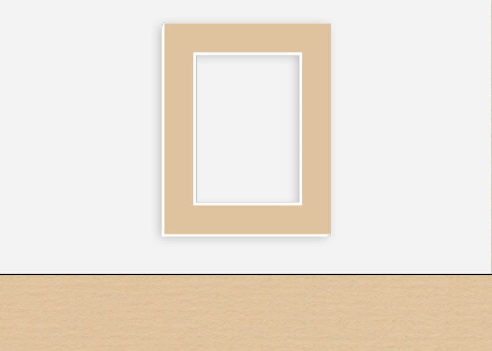 Custom Border Standard Mat 070: #C1061 (Sandstone)
