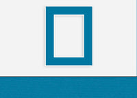 Custom Border Standard Mat 173: #C1082 (Marine Blue)