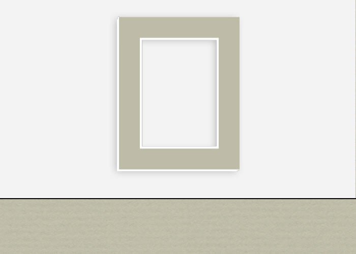 Custom Border Standard Mat 127: #C1089 (Sauterne)