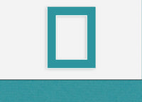 Custom Border Standard Mat 171: #C1092 (Azure)