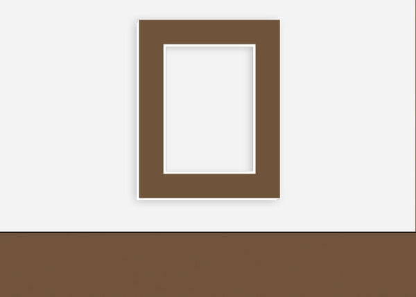 Custom Border Standard Mat 103: #C1097 (Fudge) – Nation's Largest ...