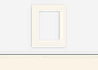 Custom Border Standard Mat 034: #C3290 (Snow White)