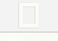 Custom Border Standard Mat 019: #C3297 (Arctic White)