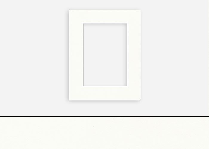 Custom Border Standard Mat 019: #C3297 (Arctic White)