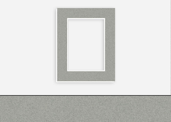 Custom Border Standard Mat 292: #C3311 (Granite)