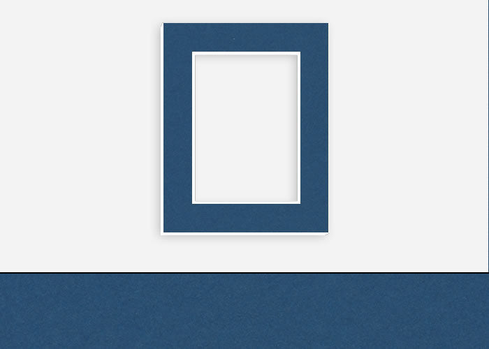 Custom Border Standard Mat 203: #C3326 (Lapis)
