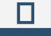 Custom Border Standard Mat 203: #C3326 (Lapis)