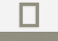 Custom Border Standard Mat 132: #C3331 (Sage)