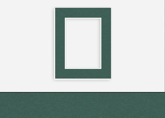 Custom Border Standard Mat 153: #C3333 (Black Watch)