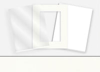 Standard Pkg 018: Glass, Foamboard, Mat #C3343 (Off White) with 2 inch Border