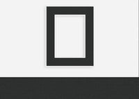 Custom Border Standard Mat 318: #C3344 (Manor Black)