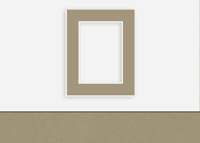 Custom Border Standard Mat 082: #C3352 (Light Umbria)