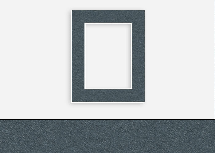 Custom Border Standard Mat 216: #C3703 (Gunmetal)