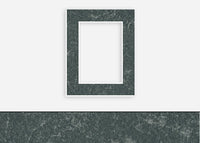 Custom Border Standard Mat 314: #C4404 (Black Marble)