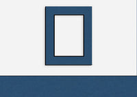 Custom Border Standard Mat 204: #C63326 (Lapis w/ Black Core)