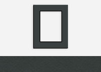Custom Border Standard Mat 317: #C6989 (Raven Black w/ Black Core)