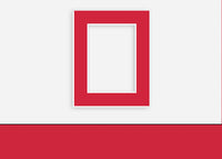 Custom Border Standard Mat 262: #C900 (Red)