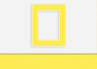Custom Border Standard Mat 112: #C902 (Yellow)