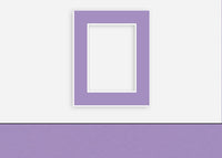 Custom Border Standard Mat 222: #C905 (Violet)