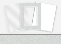 Standard Pkg 281: Glass, Foamboard, and Mat #C915 (Fog) with 2 inch Border