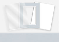 Standard Pkg 179: Glass, Foamboard, and Mat #C916 (Autumn Mist) with 2 inch Border