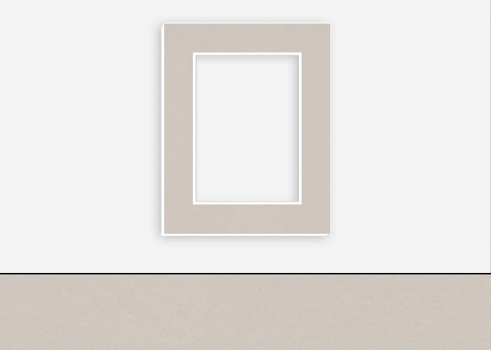 Custom Border Standard Mat 061: #C934 (Pearl)