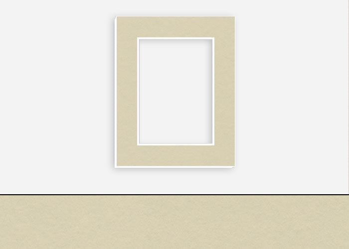 Custom Border Standard Mat 062: #C962 (French Gray)