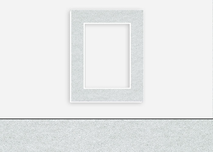 Custom Border Standard Mat 333: #C964 (Silver Florentine)