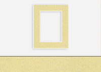 Custom Border Standard Mat 337: #C967 (Med Gold Florentine)
