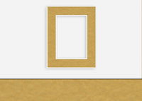 Custom Border Standard Mat 341: #C968 (Old Gold)