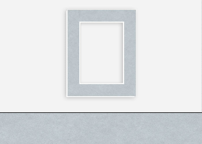 Custom Border Standard Mat 334: #C969 (Silver)