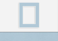 Custom Border Standard Mat 185: #C972 (French Blue)