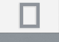 Custom Border Standard Mat 183: #C976 (Bar Harbor Gray)