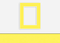 Custom Border Standard Mat 110: #CB110 (Berkshire Buttercup)