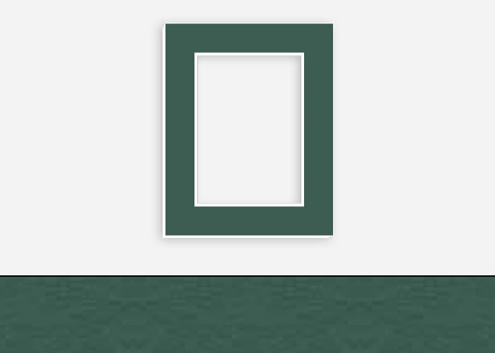 Custom Border Standard Mat 157: #CB127 (Berkshire Forest Shadow)