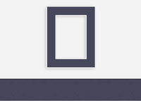 Custom Border Standard Mat 208: #CB131 (Berkshire Midnight Blue)