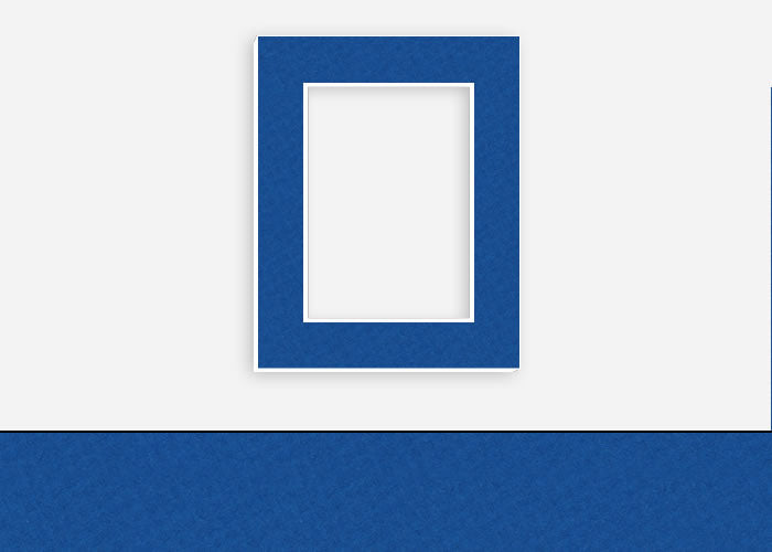 Custom Border Standard Mat 196: #CB334 (Berkshire Bottle Blue)