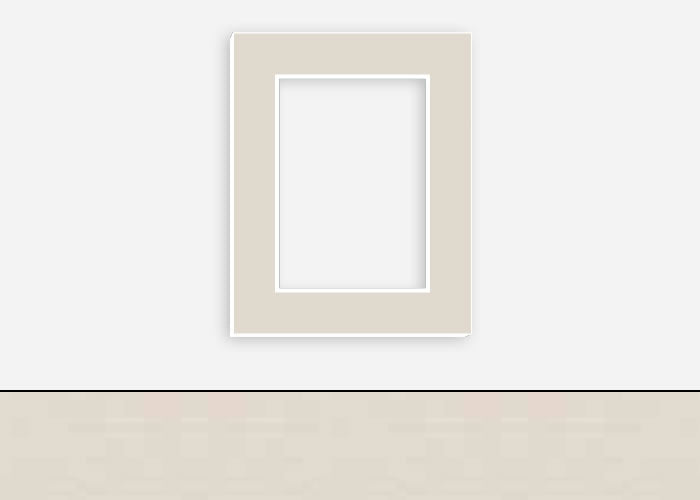 Custom Border Standard Mat 060: #CB351 (Berkshire Oyster Bay)