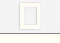 Custom Border Standard Mat 024: #CB403 (Berkshire Pure White)