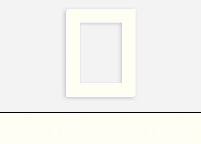 Custom Border Standard Mat 024: #CB403 (Berkshire Pure White)
